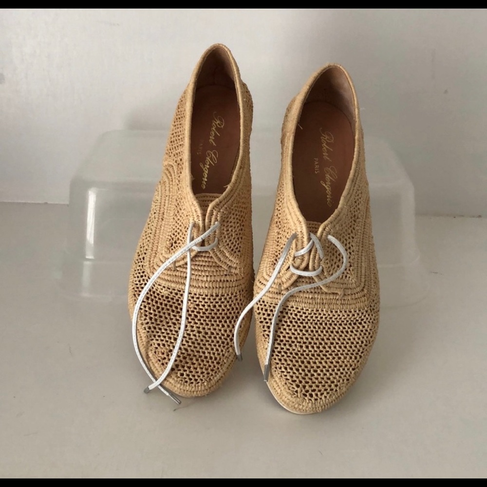 Robert clergerie wedge sneakers
